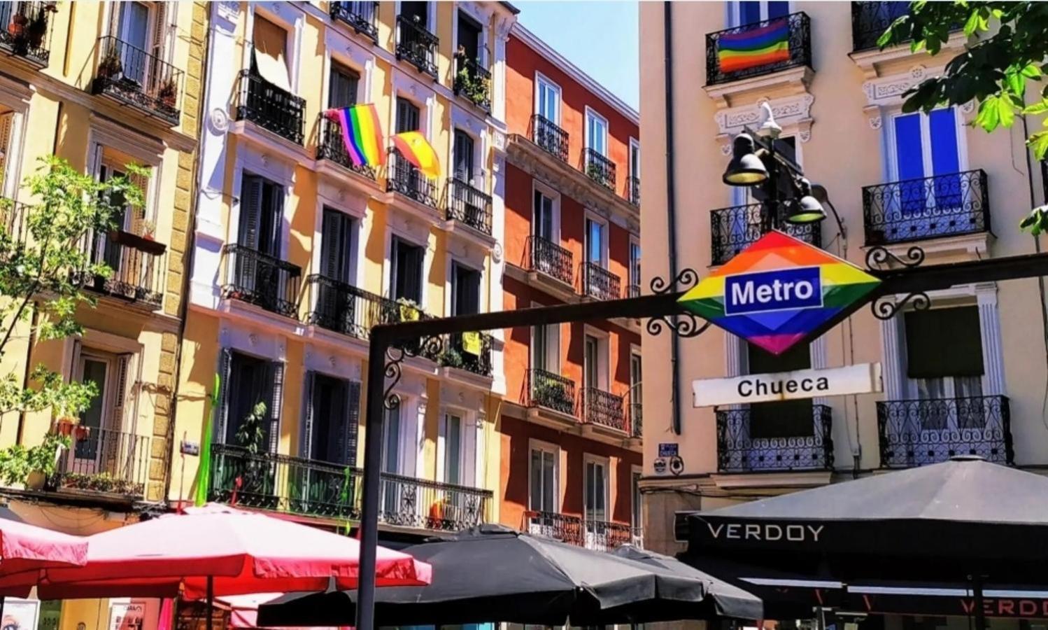 Downtown Apt 1Hab Para 3Pax En La Plaza De Chueca Madrid Luaran gambar