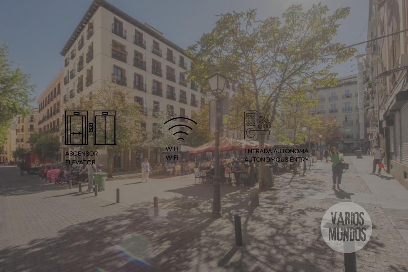 Downtown Apt 1Hab Para 3Pax En La Plaza De Chueca Madrid Luaran gambar